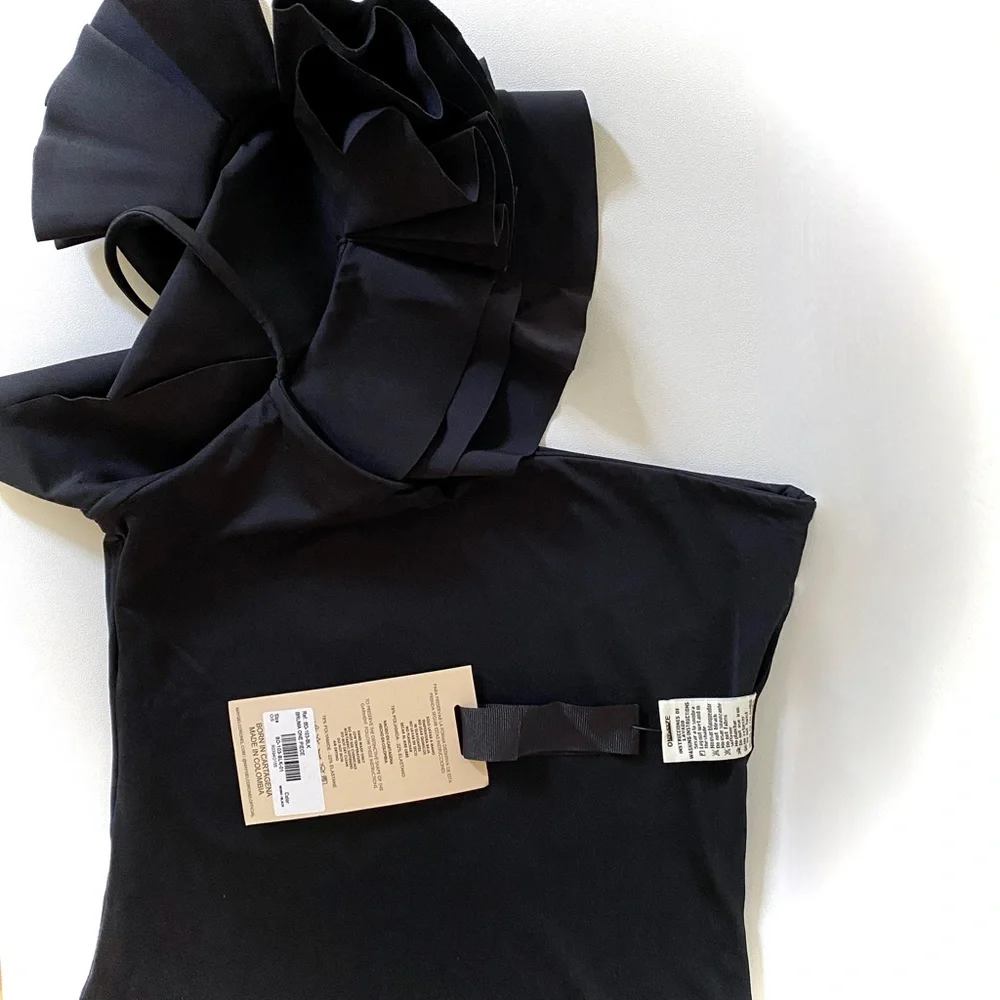 Maygel Coronel Bruma Black Swimsuit One Size Fits S M L